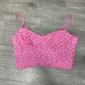 Altar’d state corset fuschia top